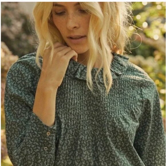 Doen - Plum Top Evergreen Winter Ditzy - Picture 2 of 6